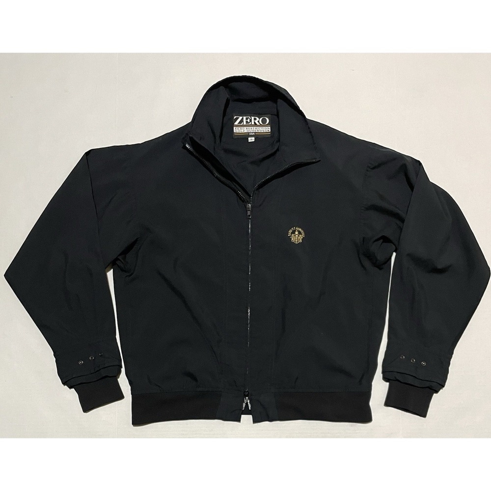 Zero Restriction Lightweight Golf Jacket Small Full Zip Windbreaker Honolulu
